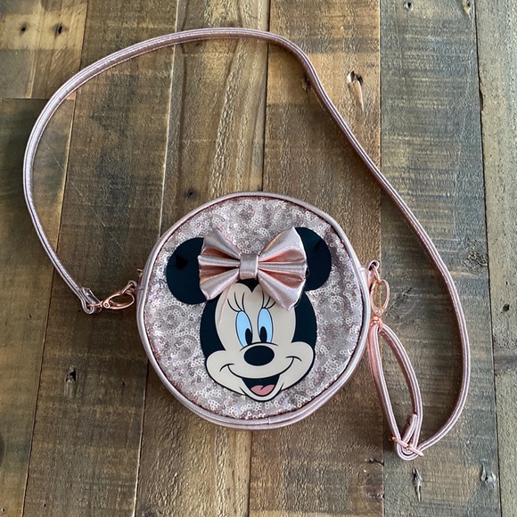 Disney Accessories Minnie Mouse Crossbody Bag Rosegold Poshmark